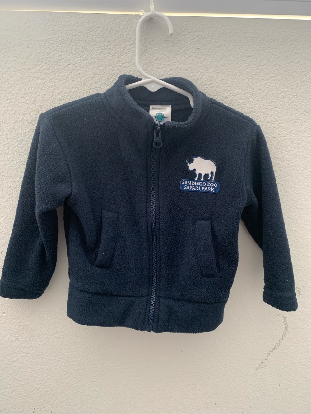 San Diego Zoo Safari Park Fleece Zipper pull up